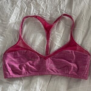 lululemon athletica Raspberry Sports Bra